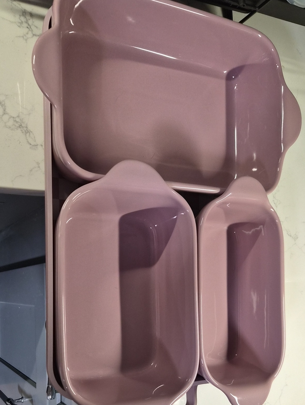 Our Place Mauve Ceramic Baking Dish Set